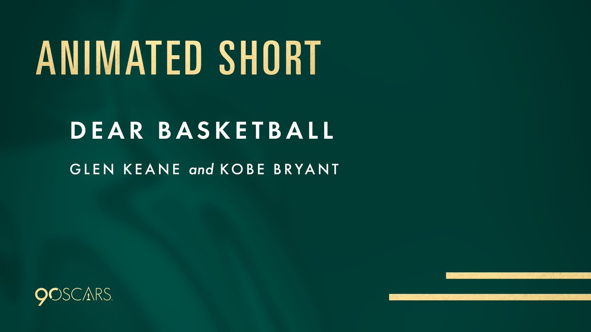 TheAcademy's tweet image. And the Oscar goes to...