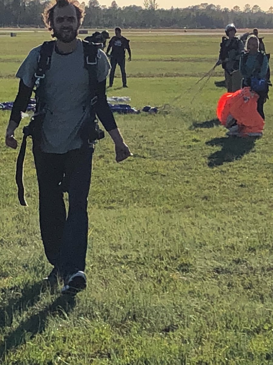 atilton85's tweet photo. Having some birthday fun with a surprise skydiving trip 😁 https://t.co/EBMJtDE1F4