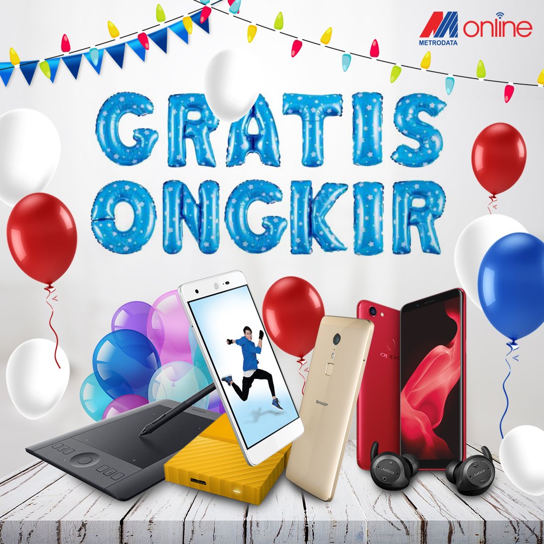 MetrodataOL's tweet photo. Hei.. hei.. Masih awal bulan nih
Yang baru gajian, belanja yuk di Metrodata Online
Lagi ada PROMO GRATIS ONGKIR* loh
Yul klik :
https://t.co/hcnOFMJumZ…/promo-free-ongkir 
*Promo free ongkir untuk wilayah seJABODETABEK :) 
#metrodataonline #metrodata #promo #diskon #gratisongkir https://t.co/rAuegFxvaQ