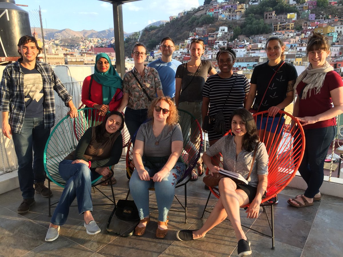 The 2018 INTAD 820 cohort says hello from Guanajuato, Mexico!