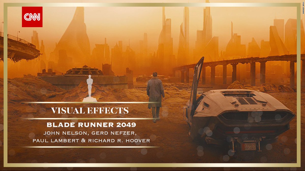 Blade Runner 2049 Wins Best Visual Effects Oscars Cnn Business