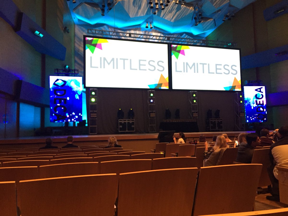 EVWDECA's tweet image. Kick off to DECA State #orchestrahall