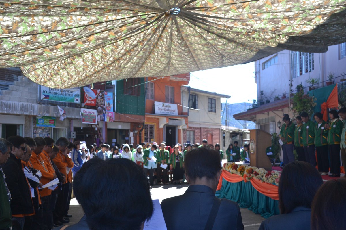 cristhonjo's tweet photo. #PPP2030
#CommunityEngagement
#FormalOpening
Happy 2nd Albubo Festival Buguias!
" Siged ay Ugali, Esten; luta ay Tinawid, Pamaptengen; Mula et Man-gaybeng" https://t.co/3Q075x4XHW