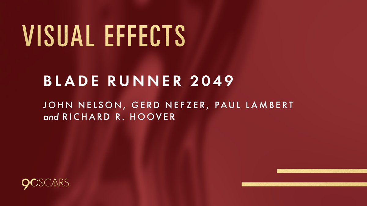 TheAcademy's tweet image. And the Oscar goes to...