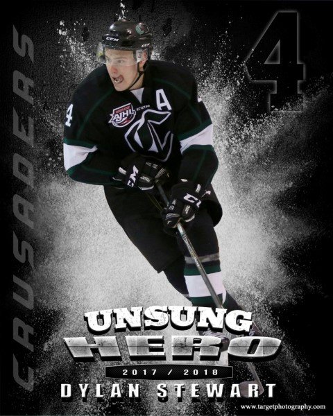 TargetPhoto's tweet photo. Congrats to @Dylanstewart97 on winning @TheAJHL @SPcrusaders 17-18 Unsung Hero award #AJHL #SPCrusaders #InYourFace #SimplytheBest #10YearsofAction #ActionPhotography https://t.co/IfgAW1dnyd