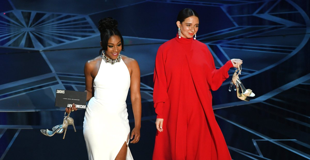 Jezebel's tweet photo. "Hi Meryl. I want you to be my momma one day." – Tiffany Haddish

Can she and Maya just stay on stage for the rest of the night? #Oscars https://t.co/MTHjMlDiKX
