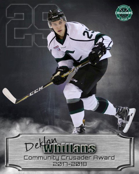 TargetPhoto's tweet photo. Congrats to @Deklan_Whillans on co-winning @TheAJHL @SPcrusaders 17-18 Community Crusader Award #AJHL #SPCrusaders #InYourFace #SimplytheBest #10YearsofAction #ActionPhotography https://t.co/VQGv1Cccpc
