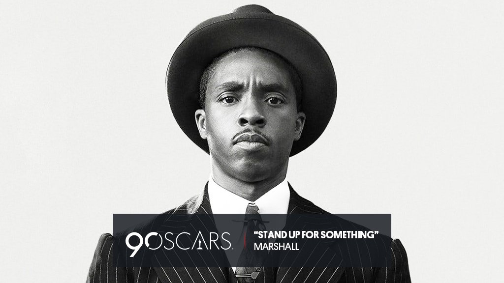 TNTLA's tweet photo. Tiempo de música con la canción Stand Up for Something de la película Marshall.

#Oscars https://t.co/spHNJMp4sX