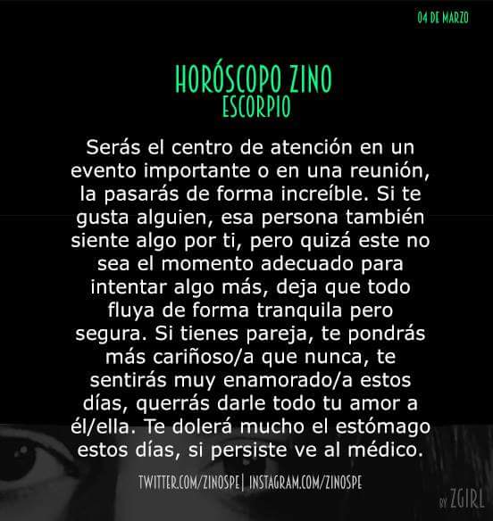 zinos__'s tweet photo. ESCORPIO

#HZ #HoróscopoZino https://t.co/sDaF4o2tso