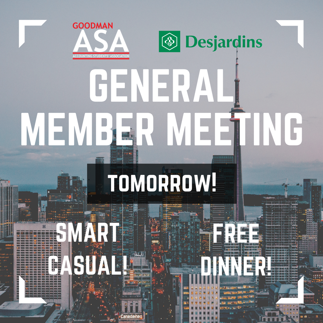 GoodmanASA's tweet photo. Join the ASA and Desjardins with a special guest speaker tomorrow for our General Member Meeting! We look forward to meeting all of you there, bring all of your questions and learn from Desjardins! https://t.co/nkWp8UVVLF