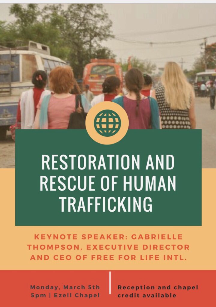 lipscombdsc's tweet image. March is Women's History Month! The DSC is partnering with other student organizations to host a Women Empowerment Week. The week starts with prayer for DACA students tomorrow at 7am and at 5pm we're learning about human trafficking. Chapel credit &amp;amp; refreshments will be at both!