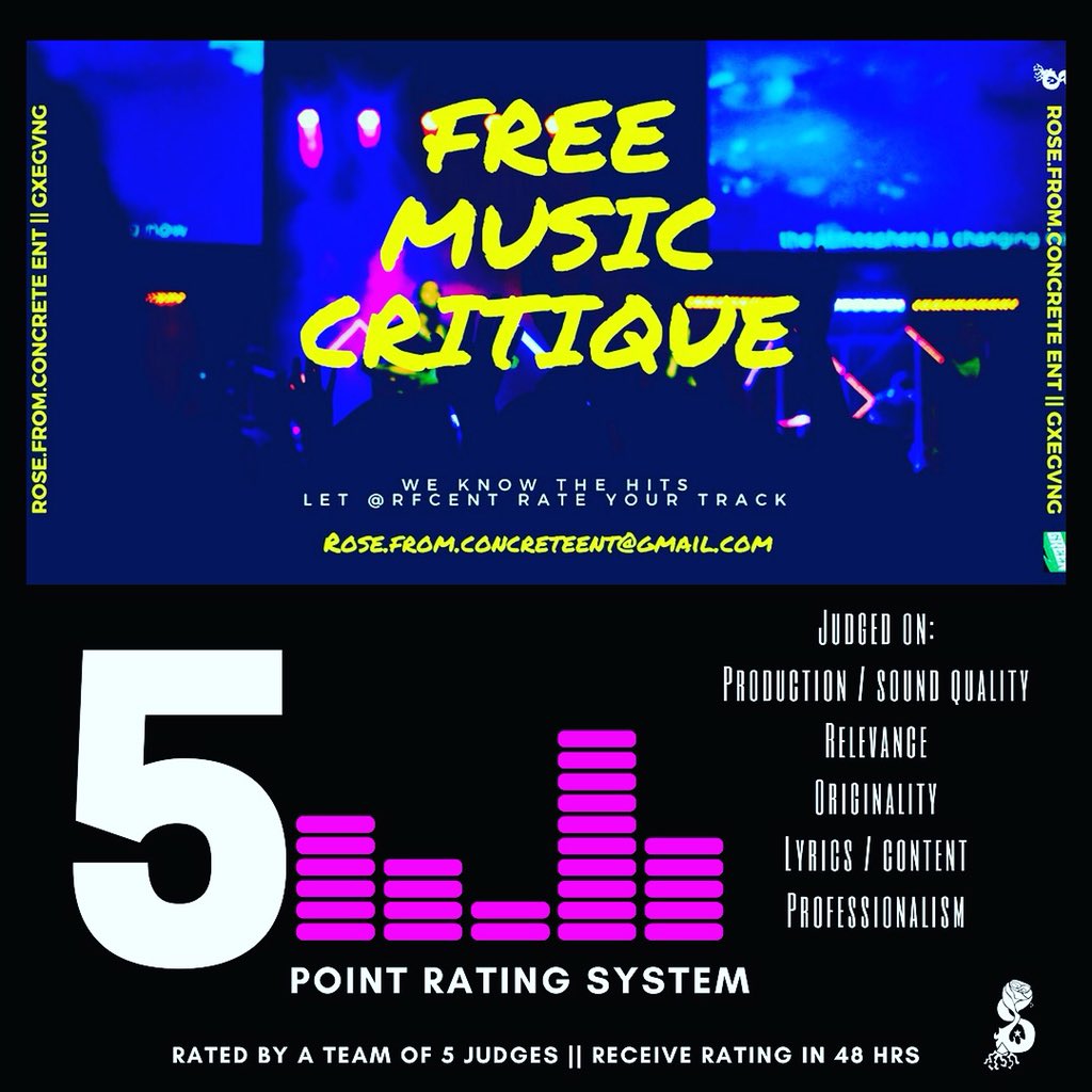 RFC_ENT's tweet photo. submit 🎼🎤 to 💌 in bio Let @rfc_ent rate your music for #free #FreePromo #FreeInterviews #FreeNetworking #DotConnector #HonestFeedback #rfcent #gxegvng #anystate #anycity #international #music #hiphop #rnb #reggae #reggaton #pop #jazz #soul #weknowhits #websitecomingsoon https://t.co/RLG3SI6bGV