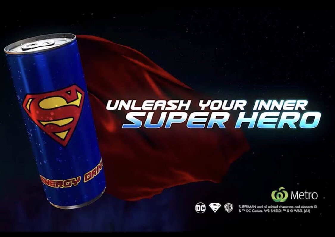 AlmostInfamousx's tweet photo. #AlmostInfamous is proud to announce we are powered by #SupermanEnergyDrink - thanks to the team for sharing our creative vision and we look forward to a long and exciting relationship! https://t.co/RsmX9I3H6F