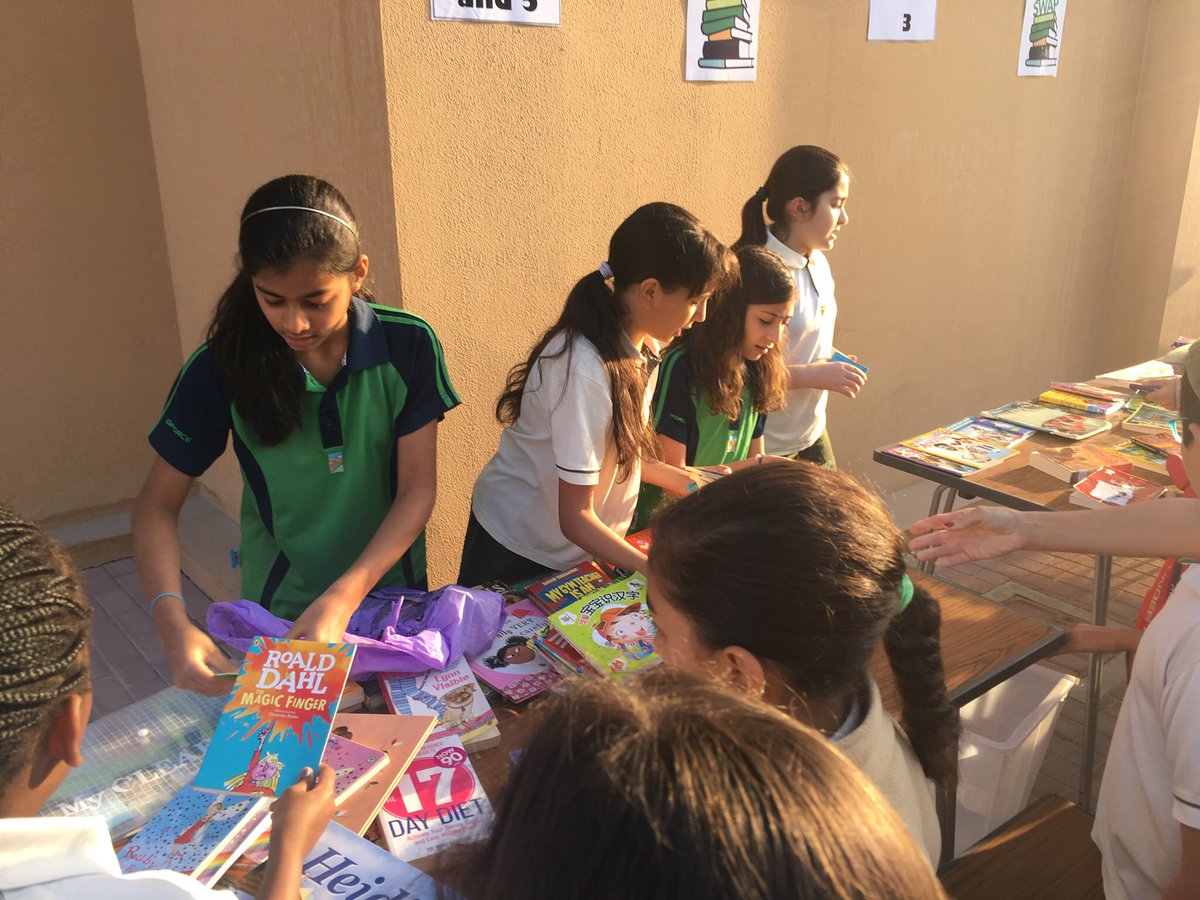MrJamiePlunkett's tweet image. The sun is shining 🌞 and a perfect morning for a book swap! Which book will you start to read today? #gcsbookweek #behappybegcs @GCSchoolDubai @Taaleem @GCSPYPCor #literacy
