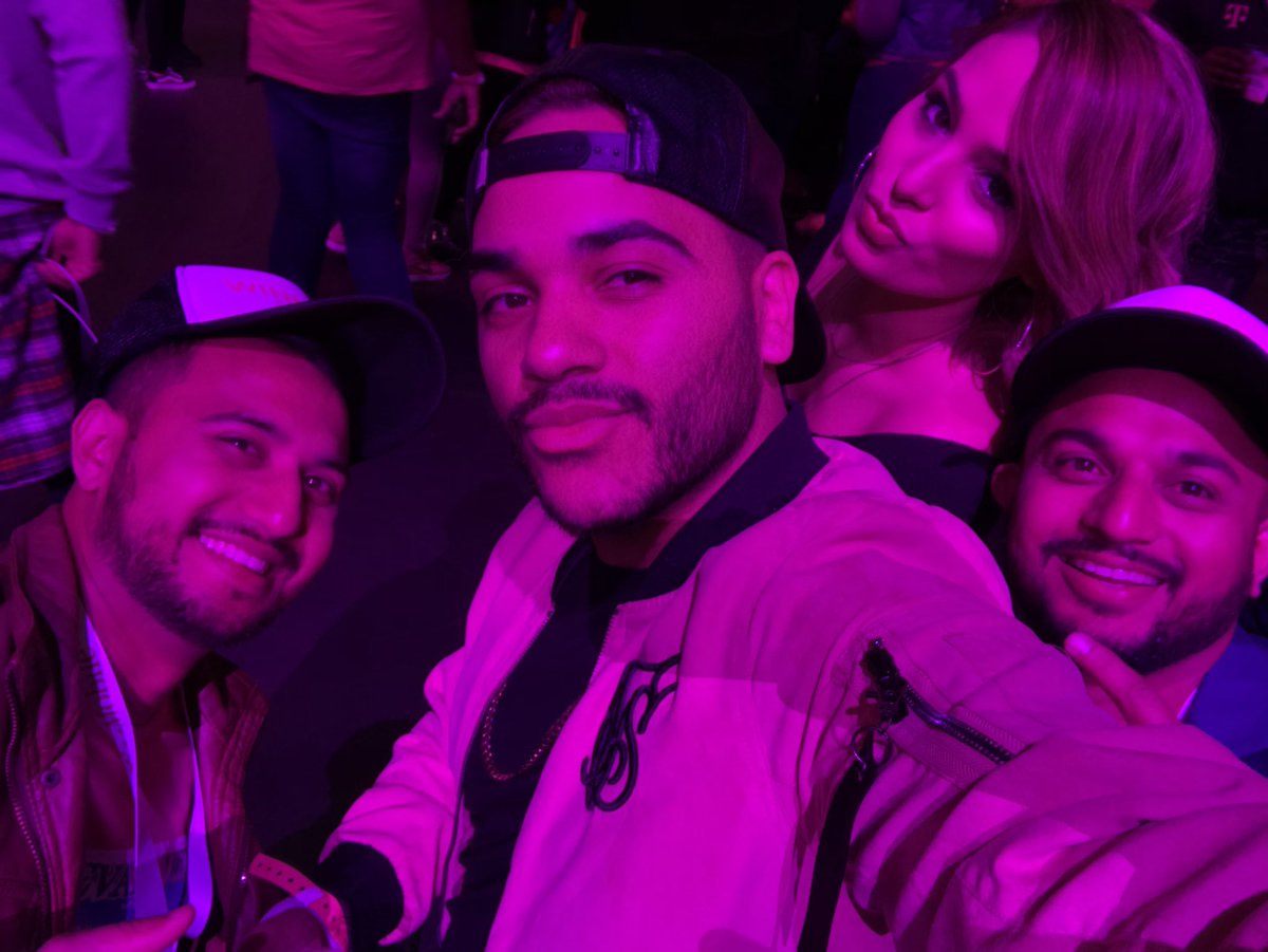 SwagzillaJF's tweet photo. It’s party time with my homies #WC18 @bilalbham56 @Sullu555 https://t.co/AYepSzWMvr
