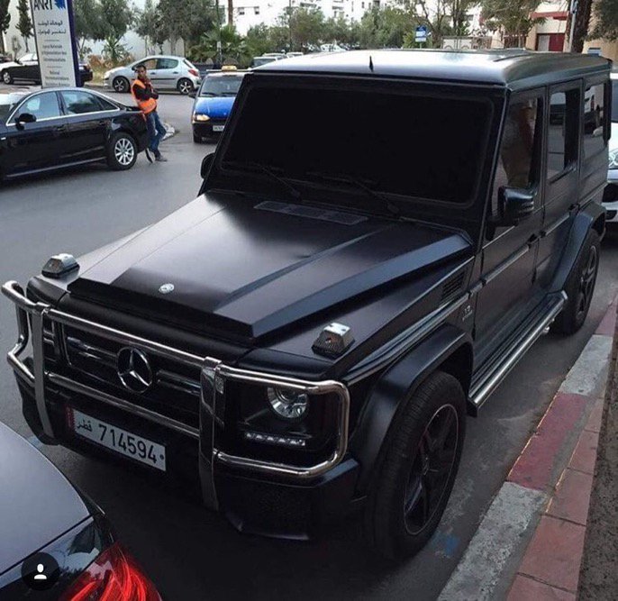 murdered out G-Wagon 😩