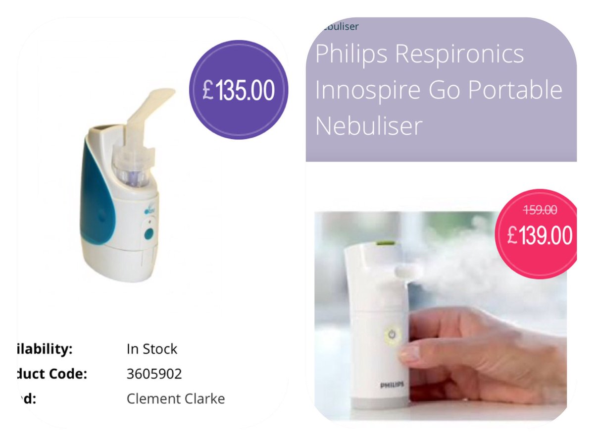 FunLungMum's tweet photo. 👨‍👩‍👧‍👧🚘🕖+Portable Nebuliser=✅😃🙌🏻
Does anyone use a portable nebuliser that they would recommend?  Thinking ahead to the Easter and Summer holidays ☀️🚢🚈🚘🚎 and it would allow for more flexible travel times having a portable option! 👇🏻🤔 https://t.co/vmLRrfDw8j