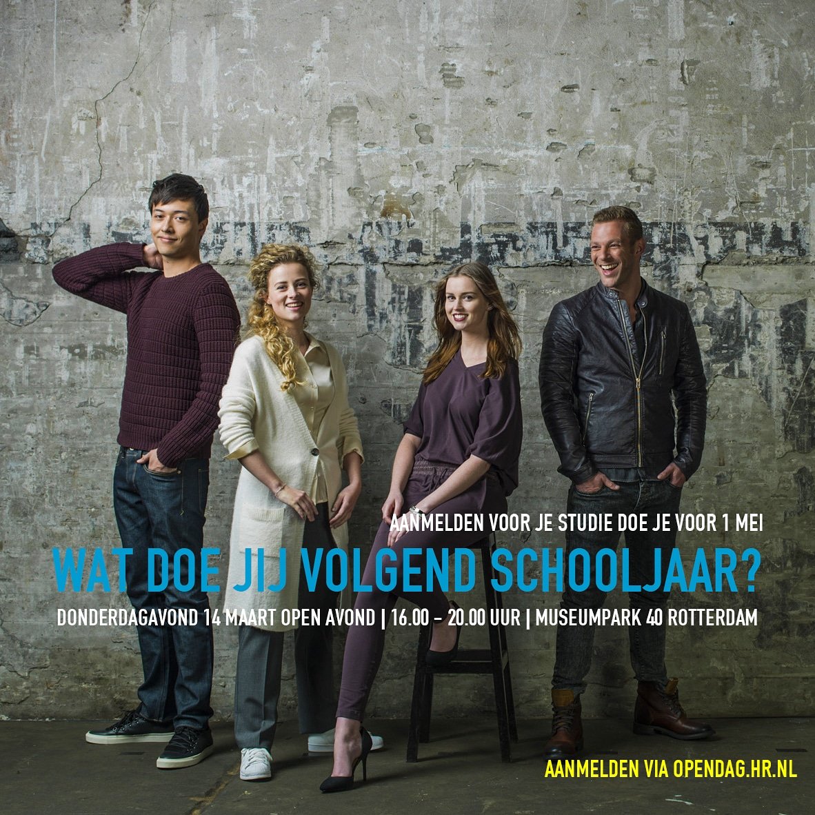 RdamAcademy's tweet photo. Het maken van de juiste studiekeuze is belangrijk. Op 14 maart is er daarom weer een open avond waarop we alles vertellen over onze opleidingen! #2jaarhbo #associatedegrees #hogeschoolrotterdam https://t.co/RWzMsWNyb7