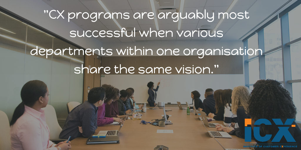 icx_kenya's tweet photo. "CX programs are arguably most successful when various departments within one organization share the same vision.
As an #ICXKenyaMember, we partner with you to come up with suitable programs for your organization. #WhyICX
#CXMatters https://t.co/X4MS9iRcZA