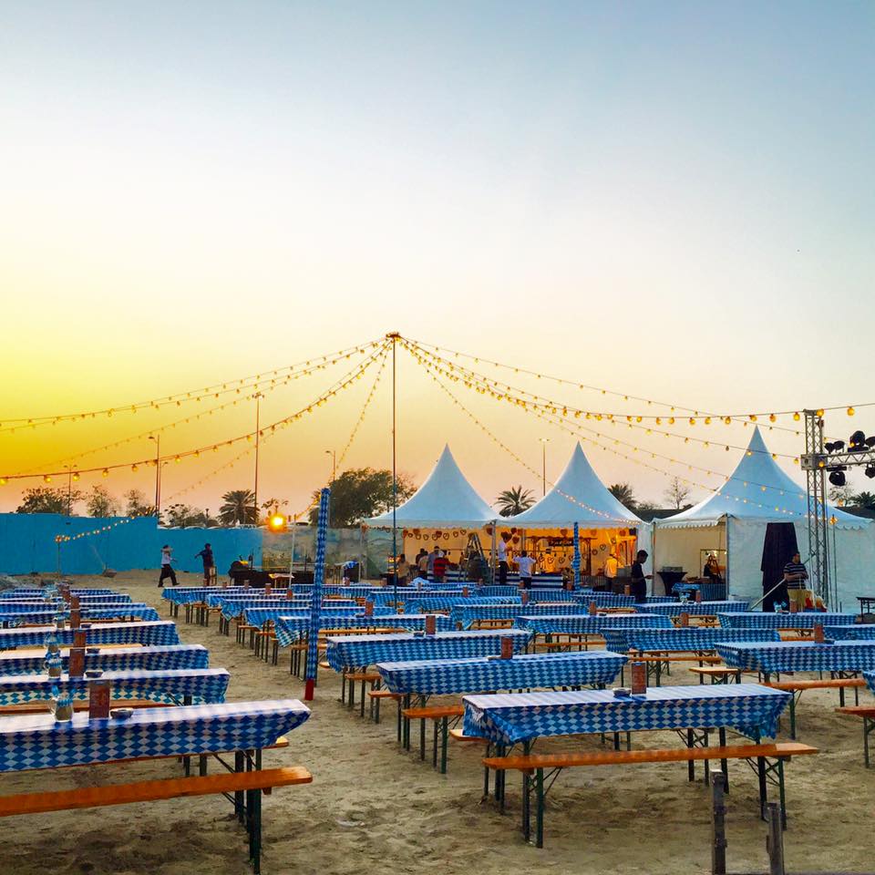 German Fest! FREE ENTRY!
Raise your glasses &amp; sing along  with our German Band! Thursday &amp; Friday, 5 &amp; 6 April | 6:00 PM–LATE #beachparty #inabudhabi