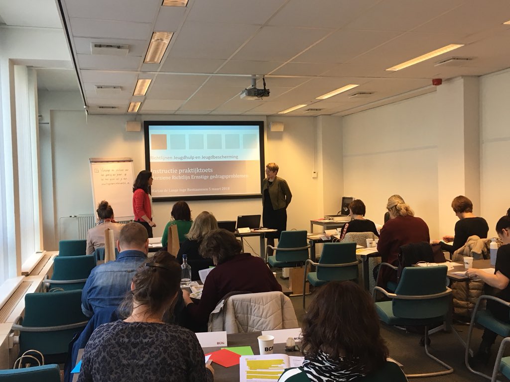 Start van de praktijktoets richtlijn Ernstige gedragsproblemen! Benieuwd naar de input de komende weken. <a href="/RichtlijnJeugd/">RichtlijnenJeugdhulp</a> @HetNJi