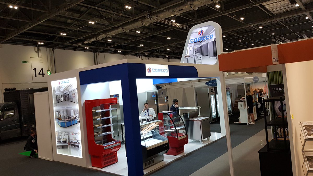 #hotelympia2018  30 minutes to start.