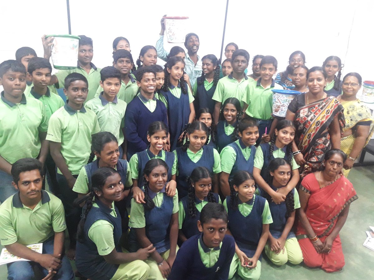 Awaken21Ed's tweet photo. Parikrma students leading the way on segregation of waste #GlobalCitizen #2bins1bag #wastemanagement
@parikrma @natnixskools https://t.co/kLqiEdmyaC