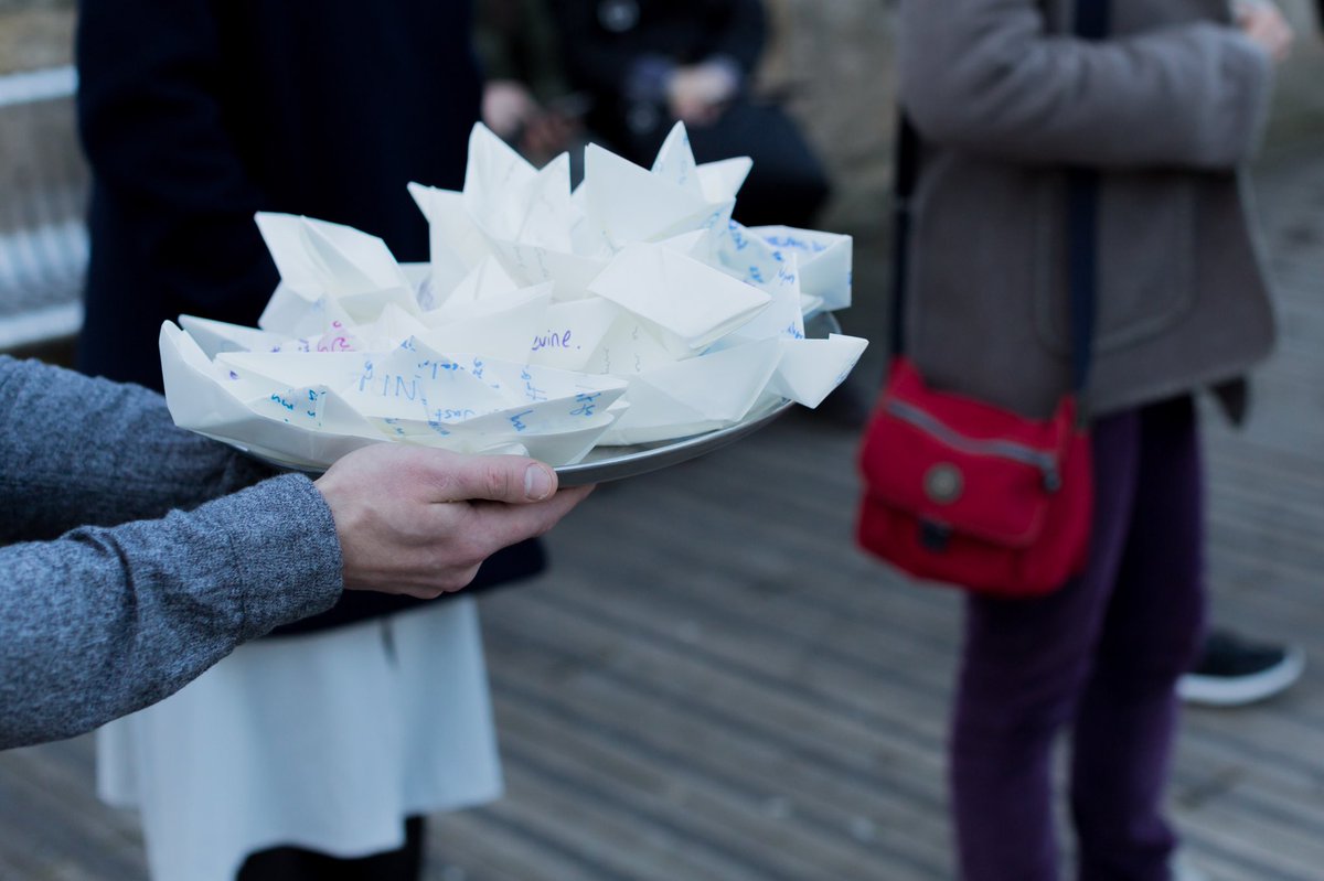 LuciaAttica's tweet photo. Some more great images from #StateBankOfLiberty collecting and floating emotional deposits from the public ❤️ #pmstudio10 #ElixirOfLife #BuildingMentalResilience Image by Paul Blakemore © Watershed https://t.co/bWZQ9SK2s6