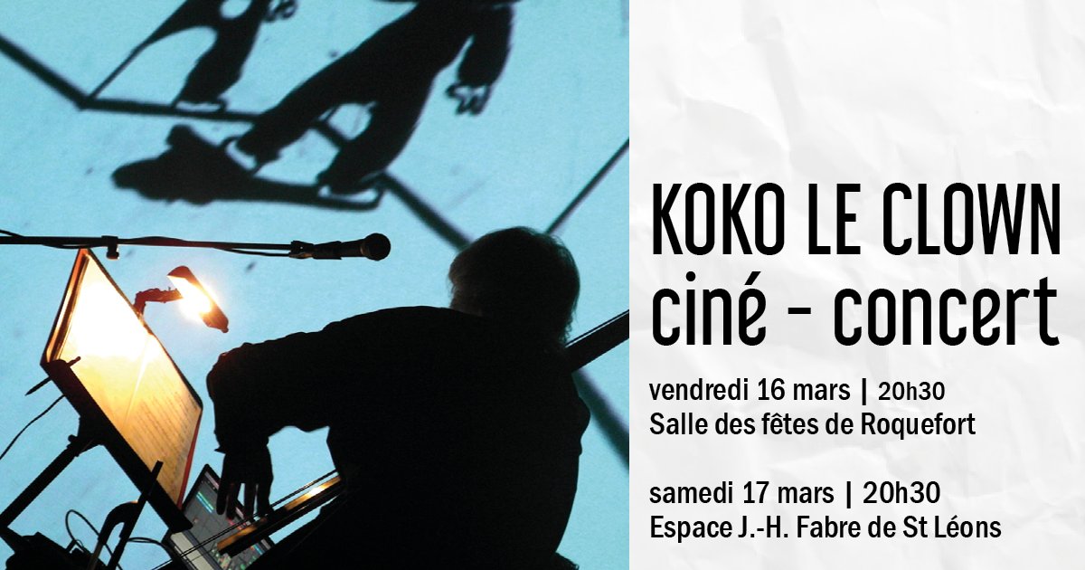 MillauJazz's tweet photo. CINÉ – CONCERT | Pour les petites et grandes oreilles, les communes de Roquefort et de Saint-Léons accueillent le collectif ARFI lors de deux grandes soirées festives. Des petites histoires musicalisées, entrecoupées de chansons ou de textes... Un moment convivial à partager ! https://t.co/hoF9f9SuYs