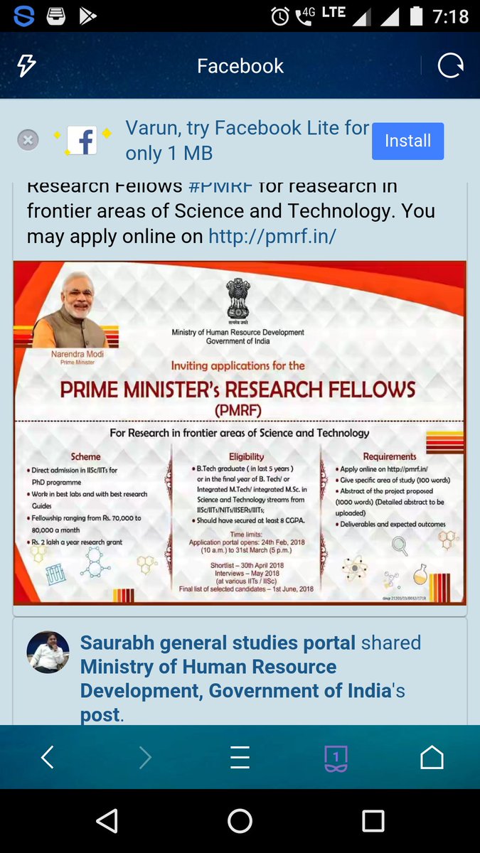 VarunInsa's tweet photo. @PMOIndia Sir ji who have completed their MTech from NIT should also allow. there should be no criteria of btech. A competitive test should be organized.I haven't completed my btech from IIT but I have completed my MTech from NIT.I also want to take this opportunity.A entrance exam should https://t.co/PFrgt1bul0