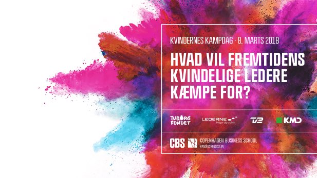Jesperpoehler's tweet photo. Hvad vil fremtidens ledere kæmpe for? @CBScph og @LederneDK går sammen om en undersøgelse for at sætte fokus på #ligestilling og #dkledelse til #kvinderneskampdag #8marts med bl.a. @vestager @KnudsenLisbeth @bodilismiris. Det sker under #jegvilkæmpefor https://t.co/Ac2NAnydcz https://t.co/73lHh3vxNc