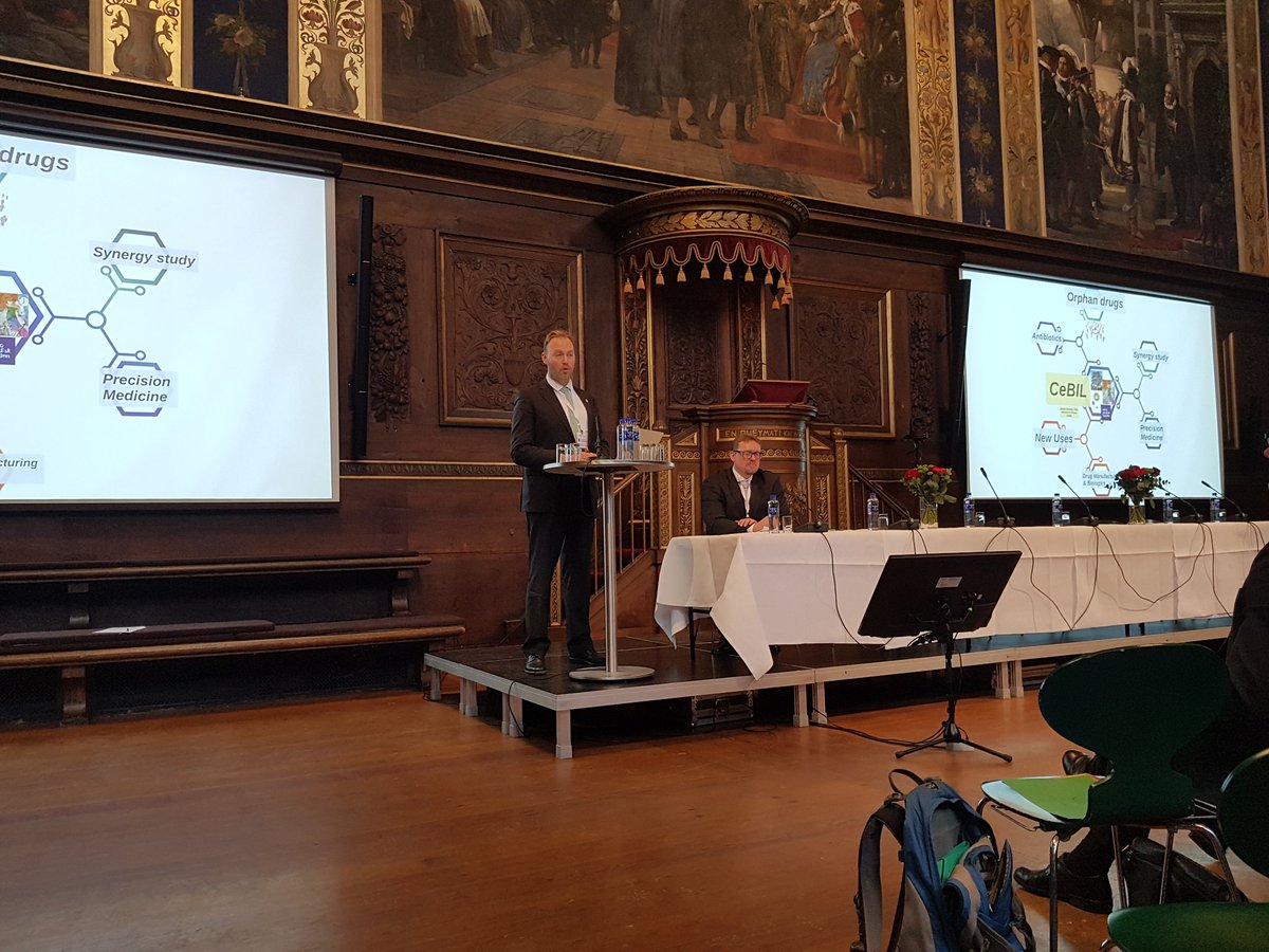 CeBIL_Center's tweet image. Jakob Wested introducing the Orphan Drugs Study #CeBIL #KickOffConference