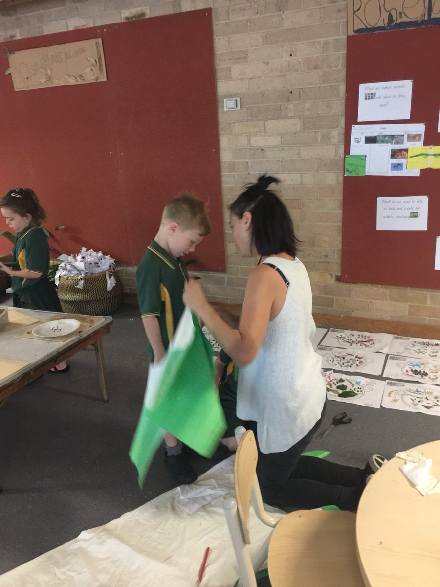 rosellas2019CPS's tweet photo. Expert visit today from a fashion designer! ‘We drew, measured and sewed to make a sample uniform for our wildlife sanctuary.’ O.R &amp; S.M https://t.co/7dTby0m94L