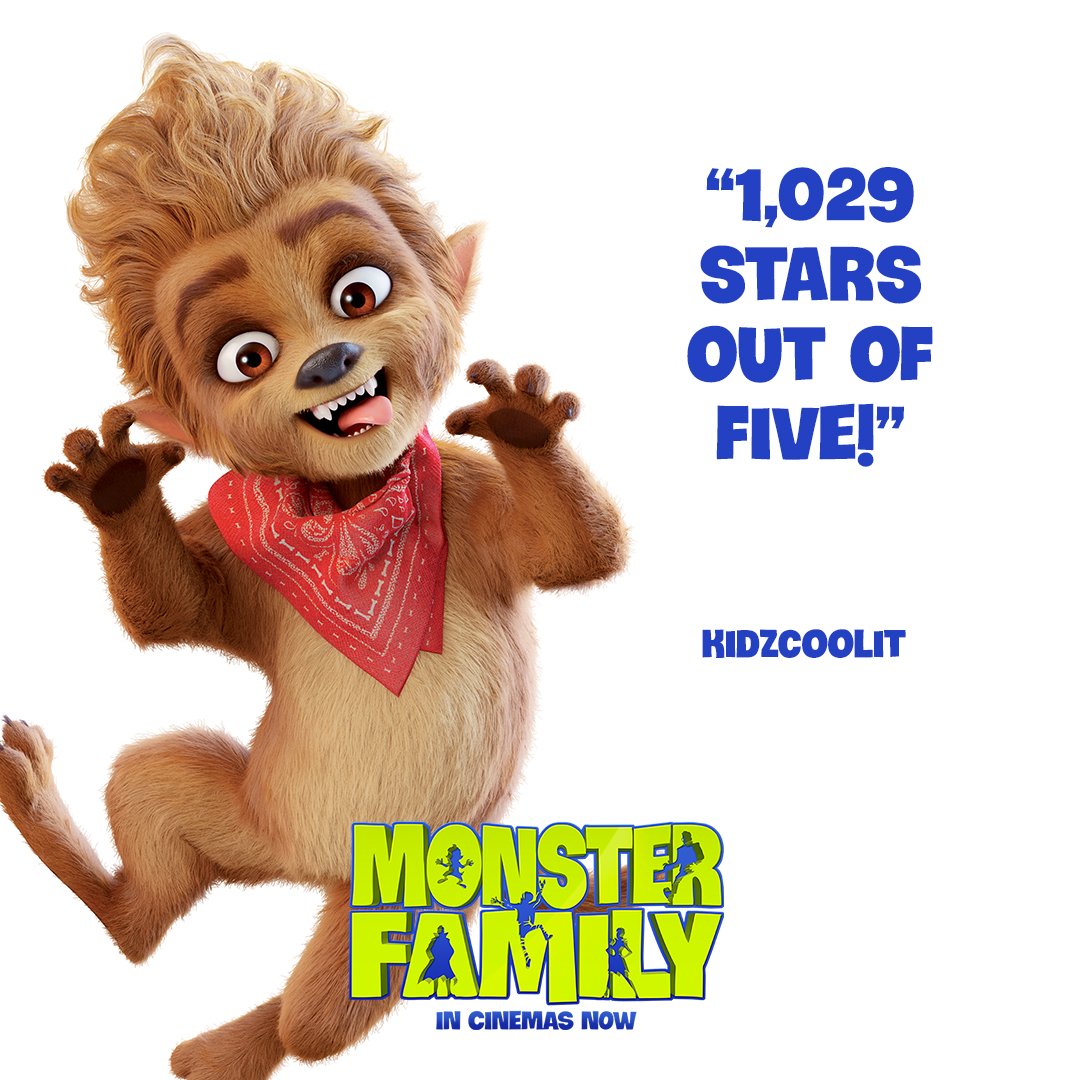 How many stars will YOU give #MonsterFamily? 

Book your tickets now: monsterfamily.film