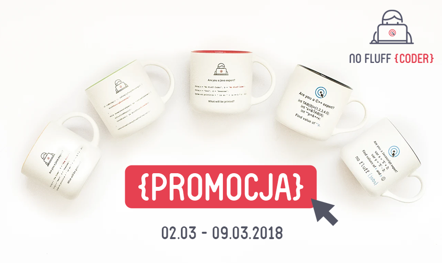 Planujesz kupno naszego koderskiego kubka? 
Jeśli tak - polecamy zrobić to właśnie teraz! 
Do 9 marca mamy super promocję -15% na wszystkie z dostępnych wzorów
Zapraszamy do zakupów: nofluffcoder.com/kategoria/cera… #mug #mugs #coffee #sale #promocja #developers #code #coding