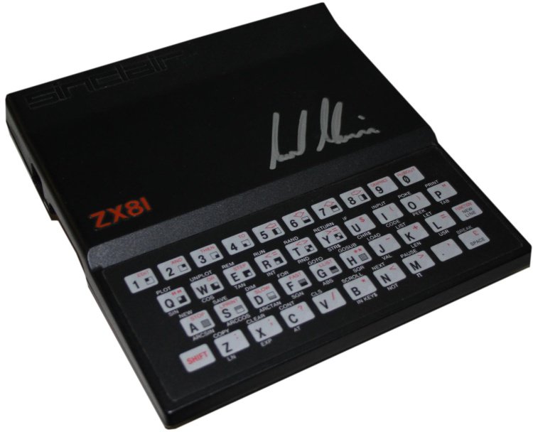 Happy Birthday ZX81 !! Launched on the 5th March 1981 - The first