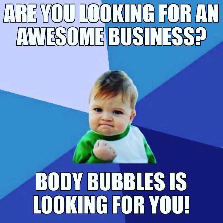 ryansbubbles's tweet photo. Our Body Bubbles are top of the line and safe! Start your own business in as little as two weeks. #Entrepreneurship #opportunity #business https://t.co/Hsfal81Q1Z