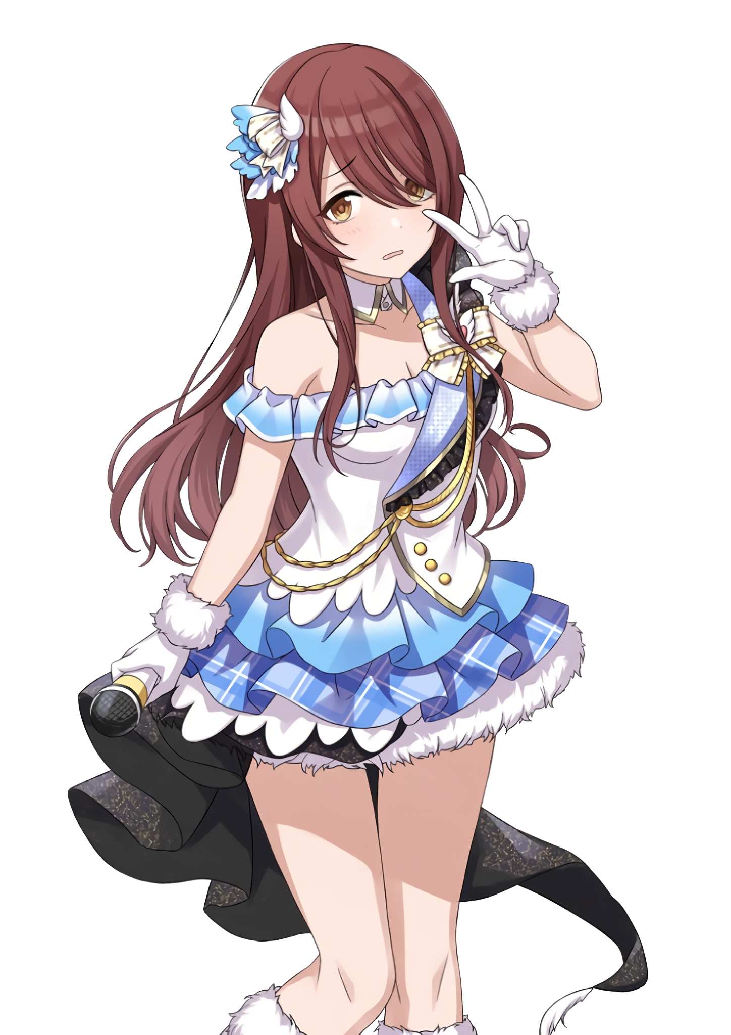 シャニマス】大崎甜花がアウトドアブランド「AOZORAGEAR」公式