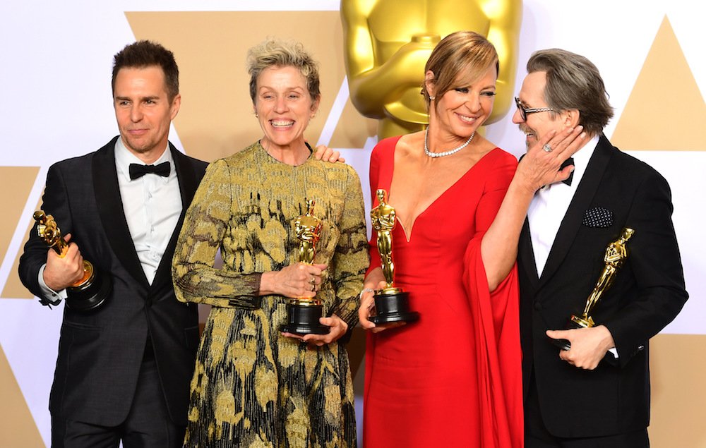 Les quatre acteurs récompensés aux Oscars 2018