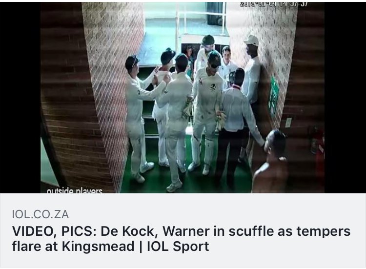 Prowsey95's tweet photo. @sachindhumale7 @davidwarner31 @mstarc56 Sportsmanship??? 😂😂😂 Read more news pal https://t.co/UBk6kS0fAk
