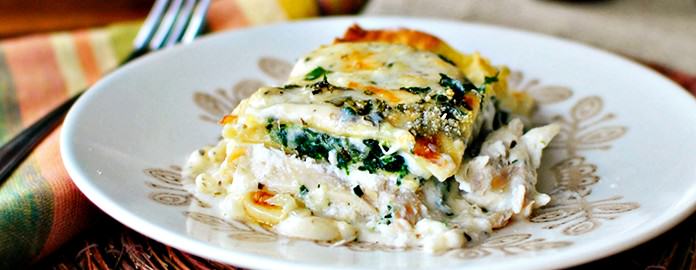 cookingcrave's tweet photo. White #Cheese #Chicken #Lasagna Recipe with Ingredients &amp; Directions.
 For #Video &amp; complete #recipe https://t.co/j897Wfodir https://t.co/YjptOMyHxm