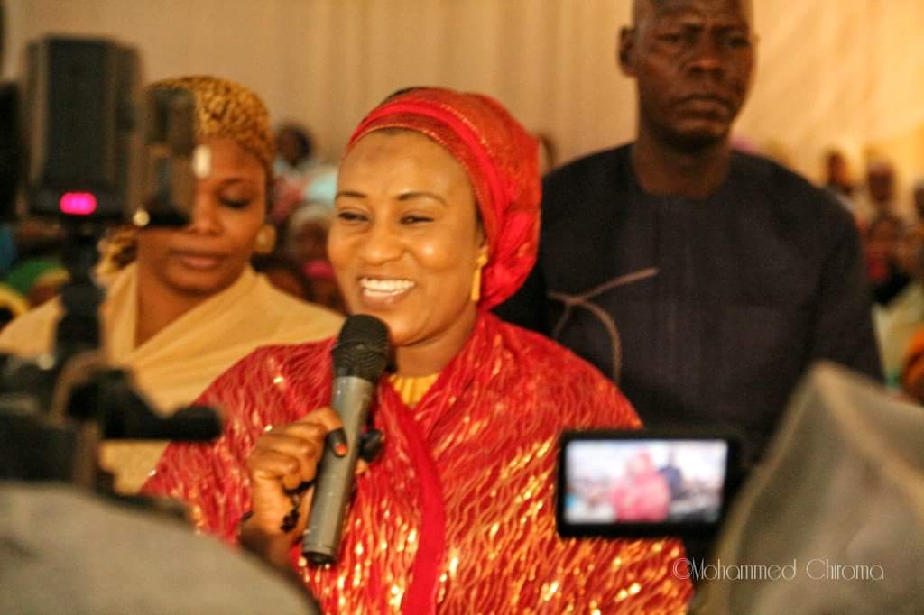 ShettimaDogo's tweet photo. @aishambuhari @kujarima @NePcni @GovBorno First Lady @kujarima Honored the invitation of #BOSEMA new Boss Walima. https://t.co/iArttn4QIL