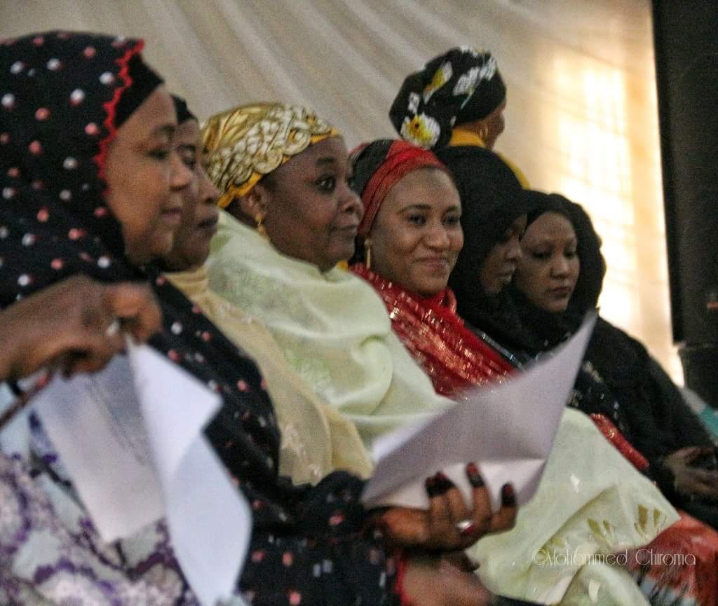 ShettimaDogo's tweet photo. @aishambuhari @kujarima @NePcni @GovBorno First Lady @kujarima Honored the invitation of #BOSEMA new Boss Walima. https://t.co/iArttn4QIL