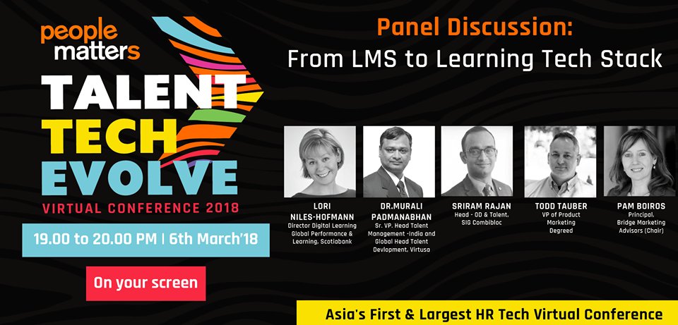 amitpatelHR's tweet image. RT Ester_Matters: Join loriniles Murali Padmanabhan virtusa Sriram Rajan toddtauber degreed Pam_Boiros in a fascinating conversation on the changing paradigms in learning  - Tomorrow 1:30 PM GMT | 7 PM IST  | 9:20 PM SGT Don&apos;t miss it! #TalentTechEvolve …