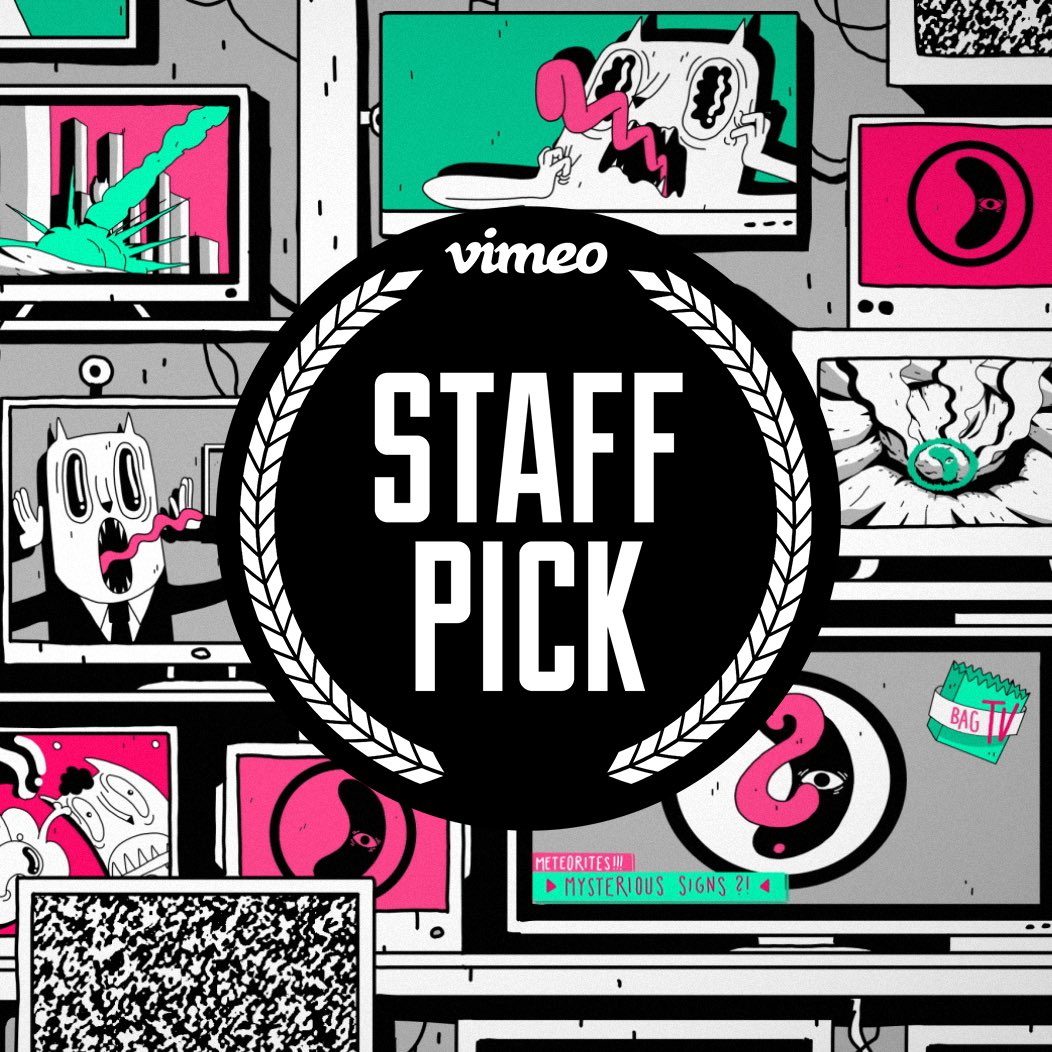 fredericsiegel's tweet photo. Oh yesss thank you @vimeo for the #staffpick!!! #mindinvaders #vimeostaffpick https://t.co/VMrVNoFNxK https://t.co/Mi52wxGoAH