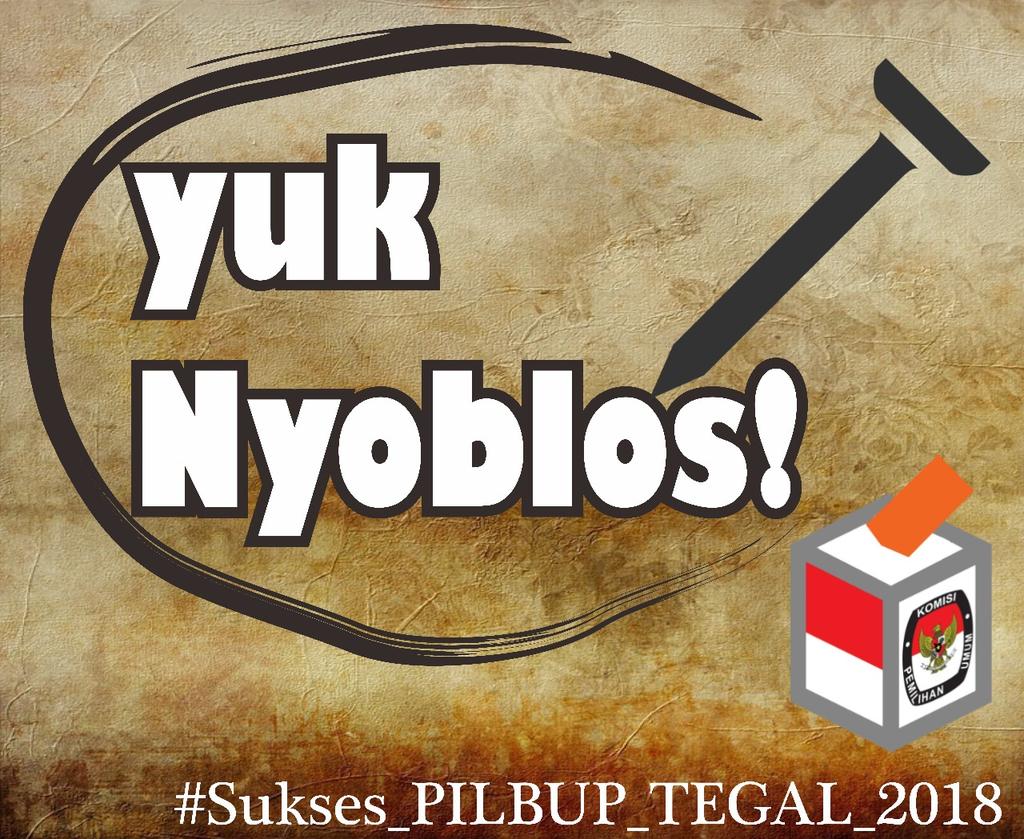 kpud_tegalkab's tweet photo. Warga Tegal... Aja klalen ya.. Tanggal 27 Juni 2018 pada teka maring TPS... milih Calon Bupati karo Wakile....
Numpak jaran maring Cacaban,
Beda Pilihan sing penting Brayan
#kpukabtegal #PILBUPtegal2018 #pilkadadamai #pilkadaserentak27juni2018
#eventtegal #infotegal https://t.co/5wlqmwHspa