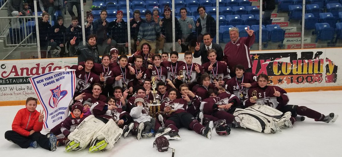 SjciVar's tweet photo. So proud of these @SJCI young men! What an accomplishment.. 
Your 2018 New York State AAU Large School Champions!!
#StateChamps #BackToBack #GoMaroon #Done #IBelieveThatWeHaveWon #FedB #IcingTheClub #DejaVu https://t.co/DGPAtA5b90