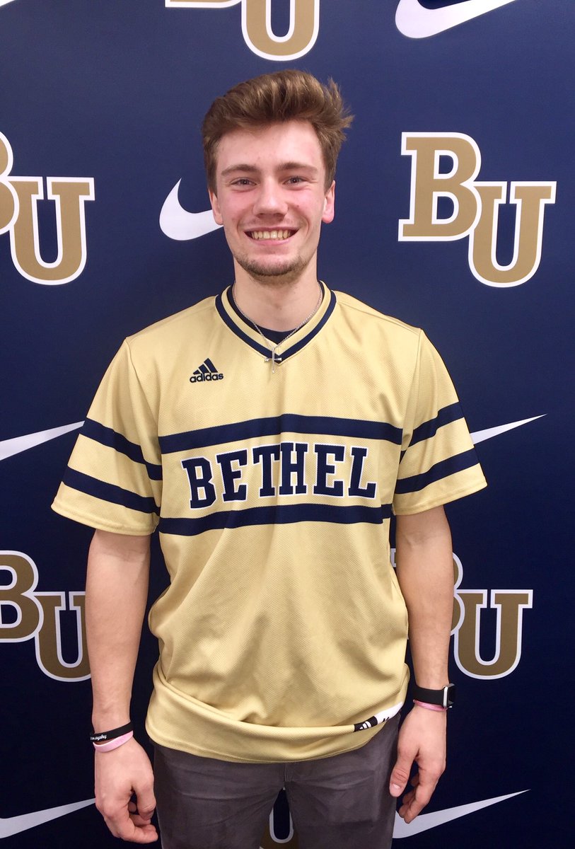 MarcusKrupke's tweet image. I’m humbled to announce my commitment to continue my baseball and academic careers at Bethel University! Roll Royals🤘🏻