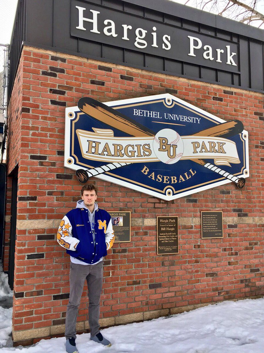 MarcusKrupke's tweet image. I’m humbled to announce my commitment to continue my baseball and academic careers at Bethel University! Roll Royals🤘🏻
