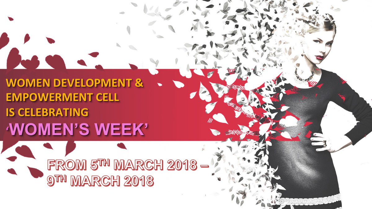 kes_college's tweet photo. (1/2)Women are said to be the real architects of society.
Women Development & Empowerment Cell of KES Shroff College #WDC #KESSC is celebrating Women's Week from 5th March 2018 to 9th March 2018.
Don't miss out the fun! "A woman with a voice is, by definition, a strong woman." https://t.co/XnDjOWlQCS